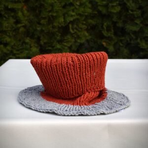 kézzel kötött gyerek nyakmelegítő