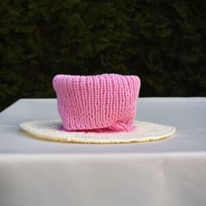 kézzel kötött gyerek nyakmelegítő